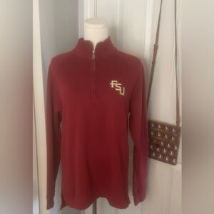 Gear For Sports Maroon Quarter-Zip Sweatshirt